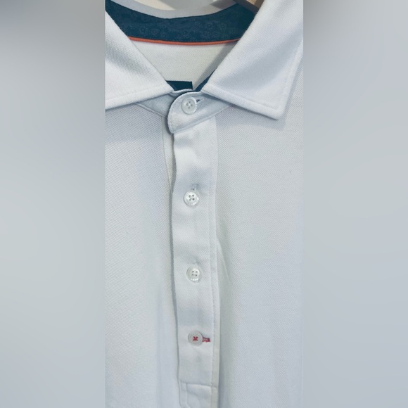 NWOT True Measure brand size XL men’s long sleeve polo golf shirt. Great detail. - Picture 3 of 8